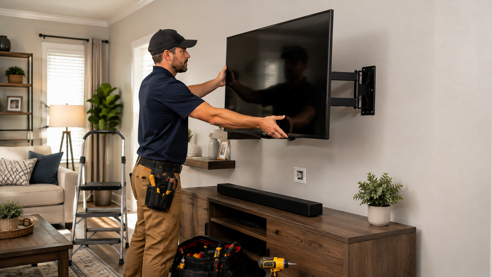 Completed handyman project by Zion Handyman Services